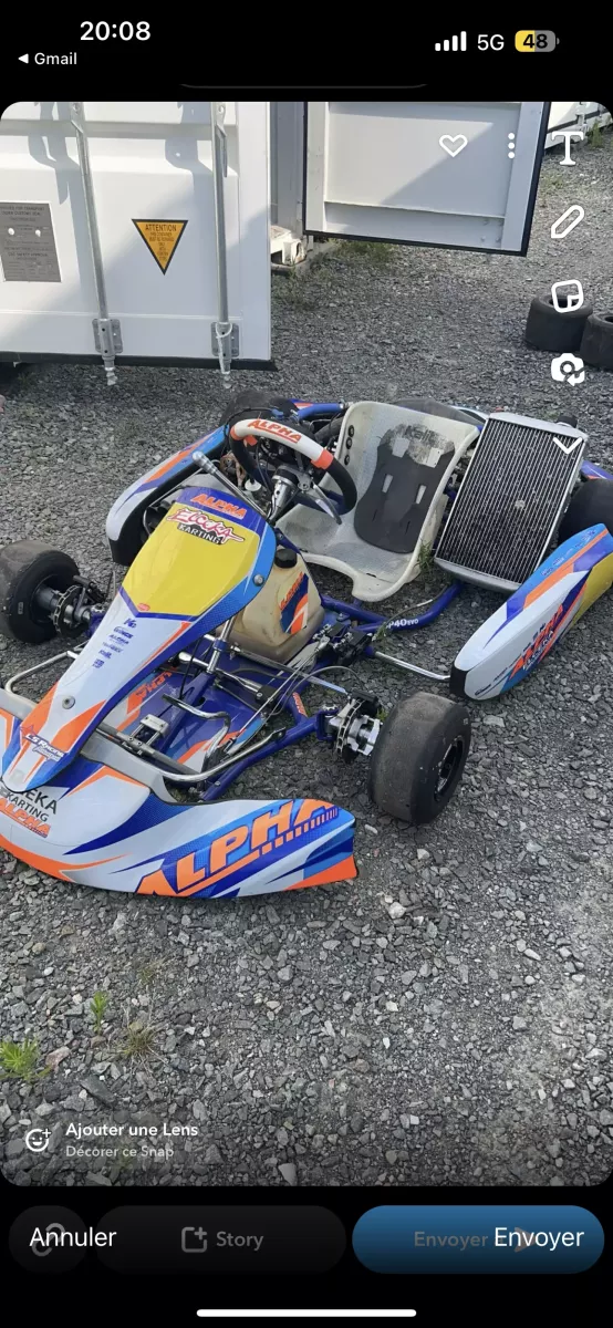 Karting châssis Alpha moteur IAME screamer 2 